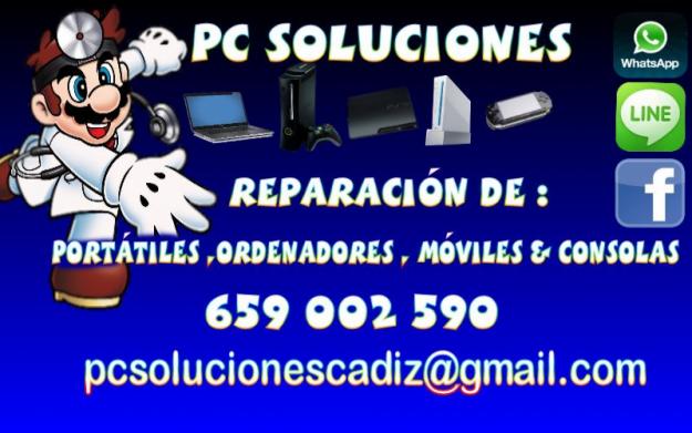 Reparar ordenador El Puerto, Cadiz