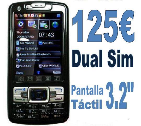 Movil/PDA Dual Sim simultaneo Envio por MENSAJERÍA