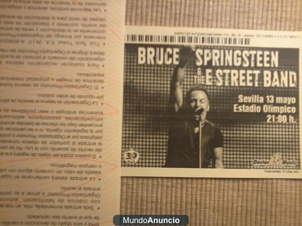 Bruce springsteen Sevilla 13 mayo 2012