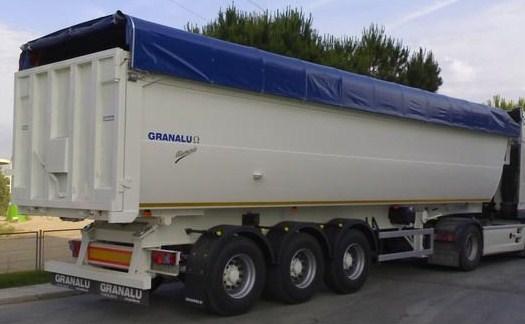 SE VENDE SEMIRREMOLQUE BAÑERA ALUMINIO GRANALU OMEGA 40m