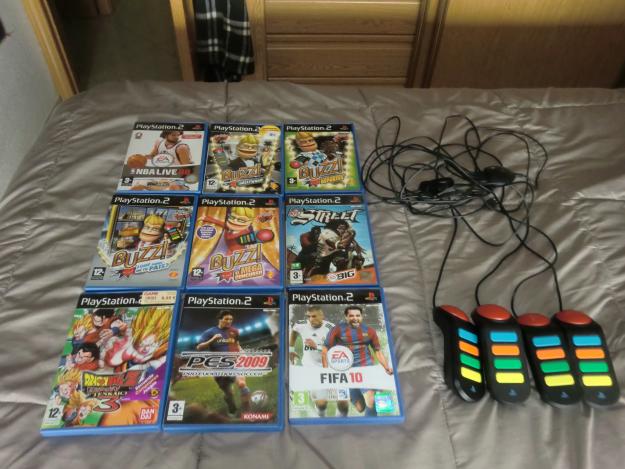 Se vende Play Station 2 mas juegos y accesorios