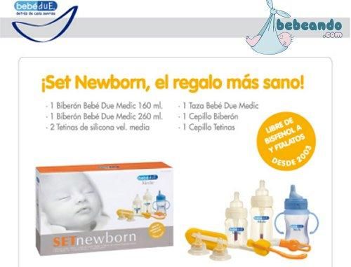 SET NEWBORN, el regalo más sano para tú bebé Bebe due nueva