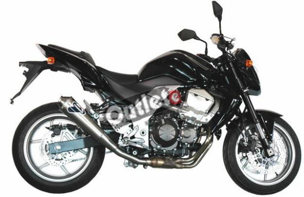 Escape termignoni  kawasaki z 750 2007-2011 acero inoxidable