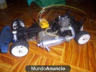 2 coches gasolina 1/10 ( para piezas )