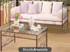 SOFA + MESA DE FORJA - mejor precio | unprecio.es