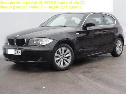 BMW Serie 1 3p 1G berlina con portón 116d Sólo 32000 km