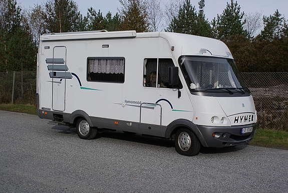 camper hymer B544