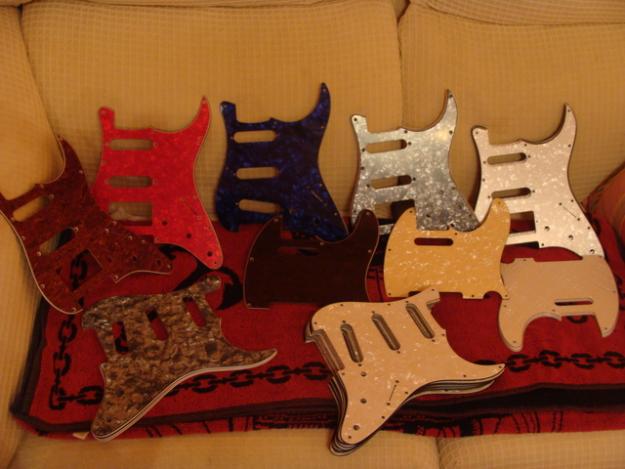 Golpeadores de stratocaster y telecaster -baratos-