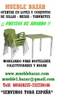 Sillas y mesas para hostelería con los mejores precios en mueble bazar - mejor precio | unprecio.es