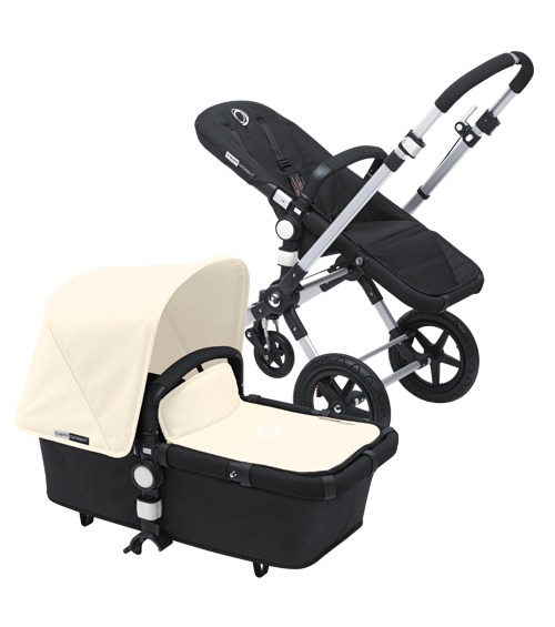 Bugaboo cameleon 2 negro y beige marfil