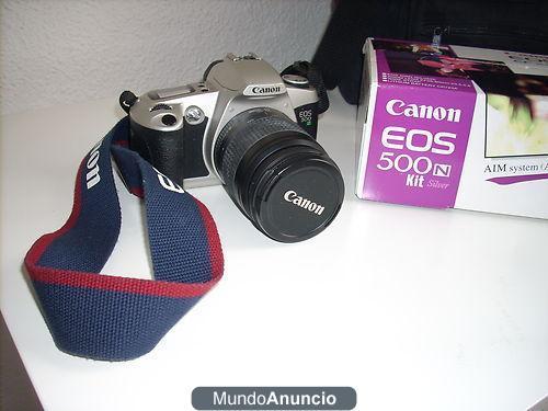 CHOLLO,75 EUROS,Camara reflex analogica Canon Eos 500