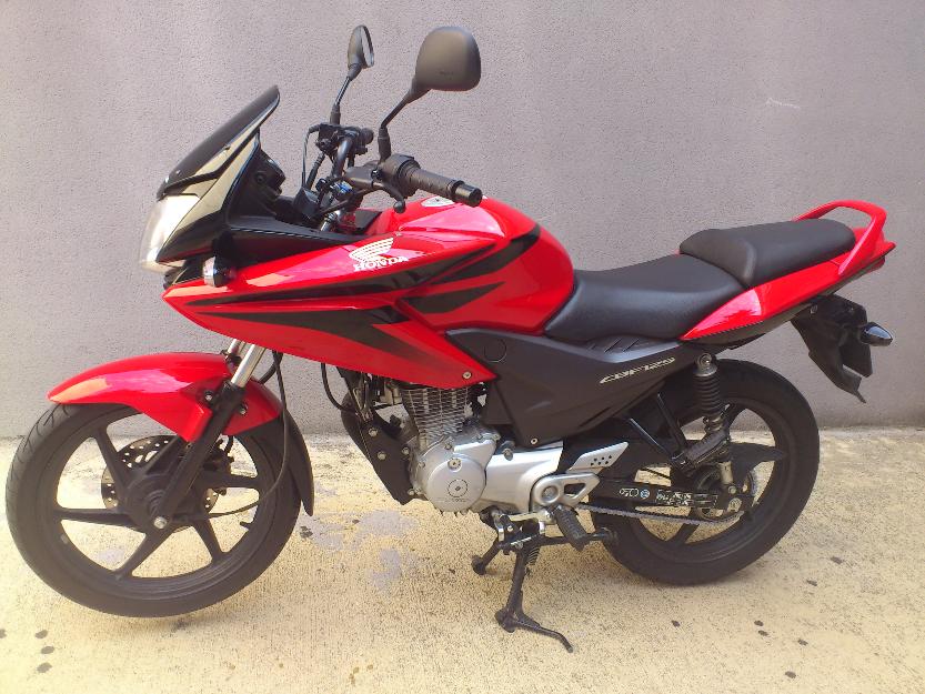 HONDA CBF 125 2010 Roja 5850 kilómetros