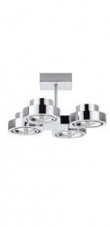 Vibia Corner Plafón grande cuadruple 4xQR111 60W - iLamparas.com