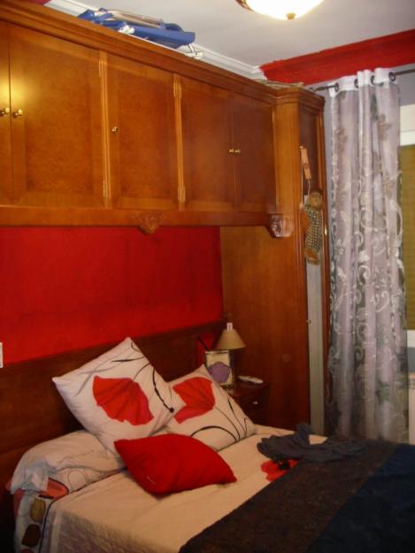 dormitorio vestidor completo echo a mano de madera