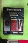 Libro de Manufactura Ingenieria y Tecnologia - mejor precio | unprecio.es