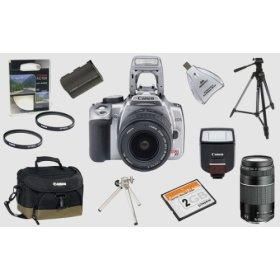 Canon EOS Rebel XT Digital SLR Camera & PURIST Pac