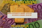 Dofoid sant vicenç dels horts: compra-venta oro al mejor precio - mejor precio | unprecio.es