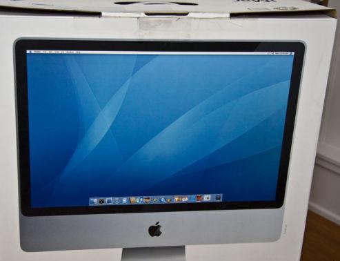 Apple iMac de 24 menta escritorio 2.4GHz Intel Core 2 Duo de 4GB