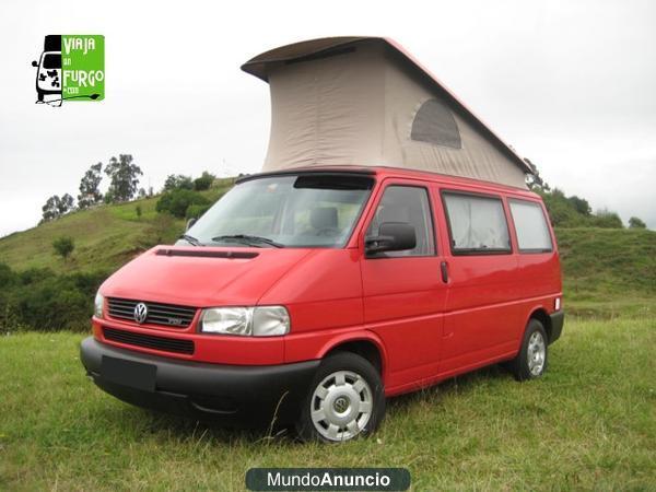 Alquiler de Furgoneta equipada camping