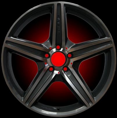 Juego de llantas 18'' AMG 5. Modelo Montevideo