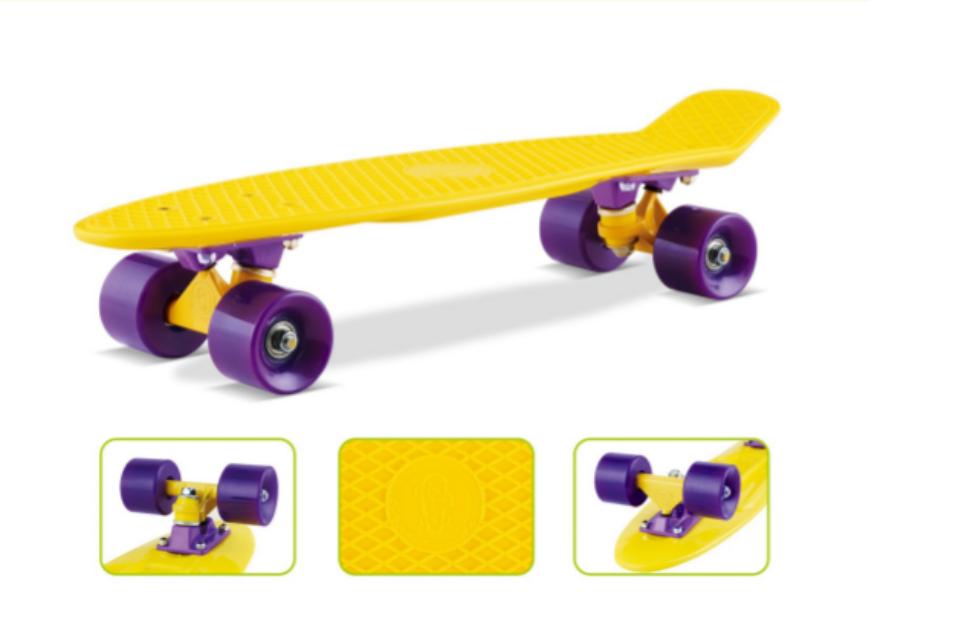 Monopatines mini Fish Skateboard de colores