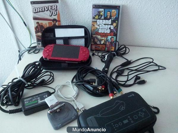 vendo psp nueva + gps antena  y todos juegos