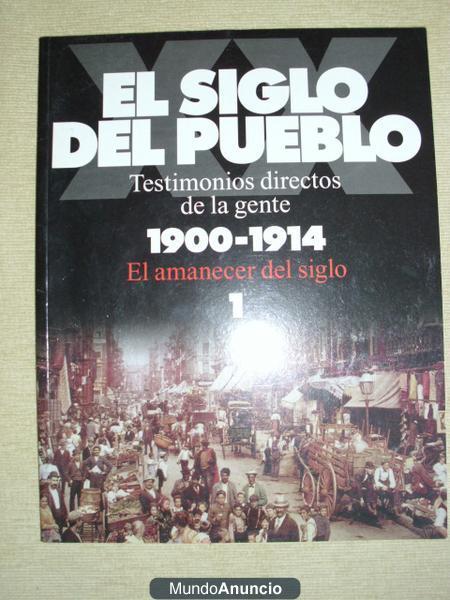 Vendo nº 1 EL SIGLO DEL PUEBLO del Club Internacional del Libro, editado en 1997. Nº 1  IMPECABLE