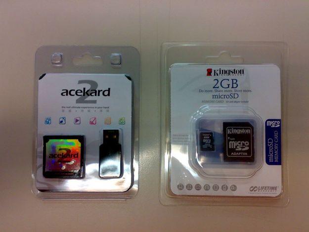 Acekard2 para Nintendo DS + tarjeta de 2 Gb