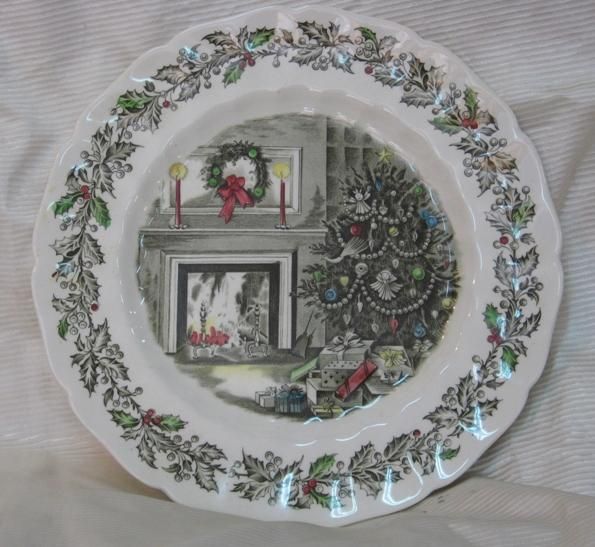 PLATO NAVIDAD ESTILO INGLES