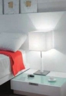 Modiss Maria 35 lacado blanco tela bca. - iLamparas.com - mejor precio | unprecio.es