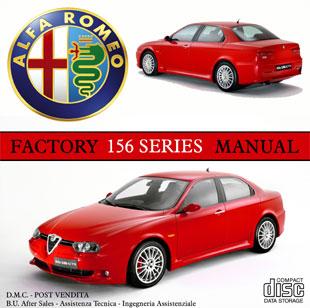 ALFA ROMEO 156 series Factory workshop technical