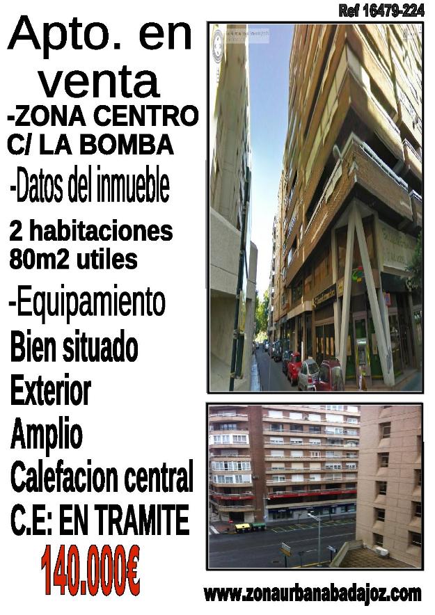 Apto amplio en c/ la bomba