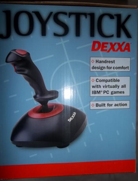 Joystick Dexxa para pc con puerto de juegos DB-15