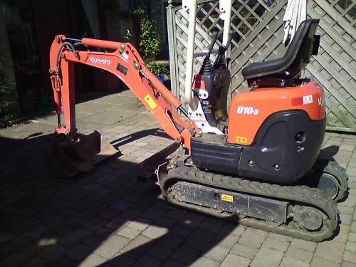 2007 Kubota U10-3 Micro Excavadora