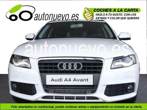 Audi A4 Avant 2.0 Tdi 120cv 6vel. Blanco Ibis, Negro ó Rojo Brillante. Nuevo. Nacional.