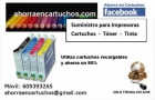 CARTUCHOS RECARGABLES (EPSON-CANON-BROTHER-HP) AHORRATE HASTA UN 90% - mejor precio | unprecio.es