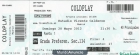 vendo 2 entradas para ver a Coldplay en Madrid 2012 mayo - mejor precio | unprecio.es