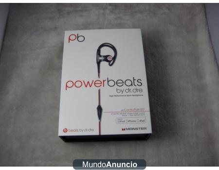 POWERBEATS MONSTER BEATS, COLOR NEGRO