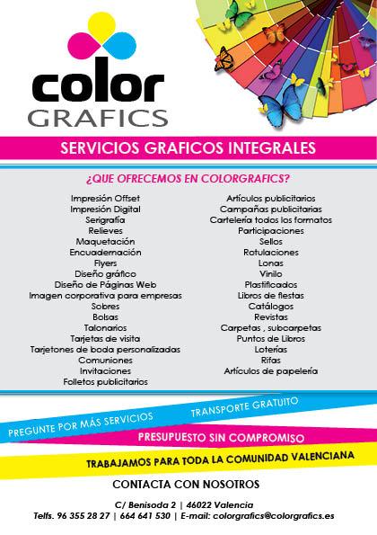 servicios gráficos e impresión