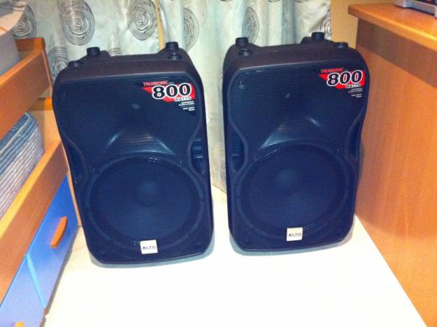 Equipo de Sonido, Altavoces, Bafles Activos Nuevos, Modelo ALTO TS 115 A.