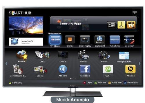 Samsung UE40D6500VSXZF- Televisión Full HD, Pantalla LED 40 Pulgadas 3D (SmartTV, inc. 2 gafas)