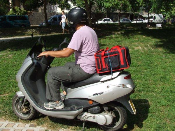 Bolsa Térmica Cajón Moto Reparto Domicilio Comidas para llevar Pizza Alimentos calientes