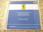 Ferrari Testarossa Workshop manual, parts & owner's manual - mejor precio | unprecio.es