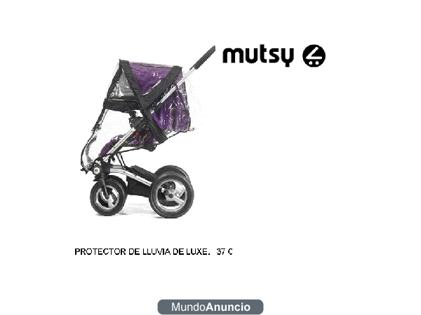 MUTSY- PROTECTOR DE LLUVIA DE LUXE