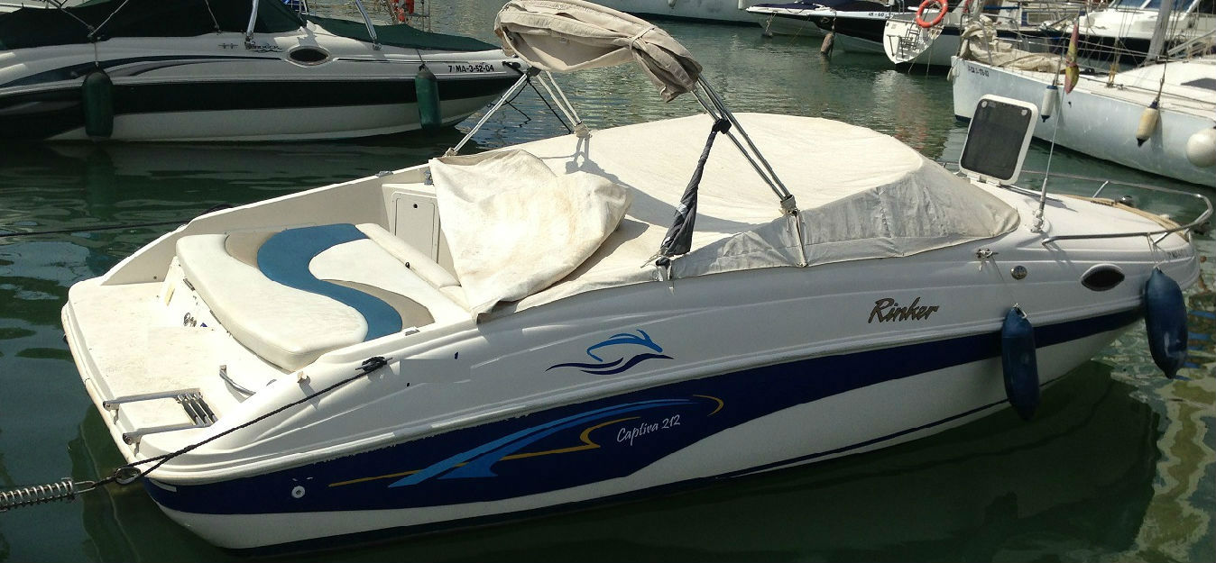 Rinker captiva 232 + atraque