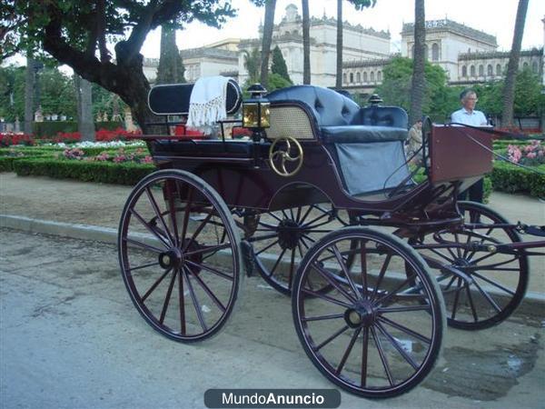 ALQUILO COCHE DE CABALLO PARA  FERIA DE SEVILLA 2012