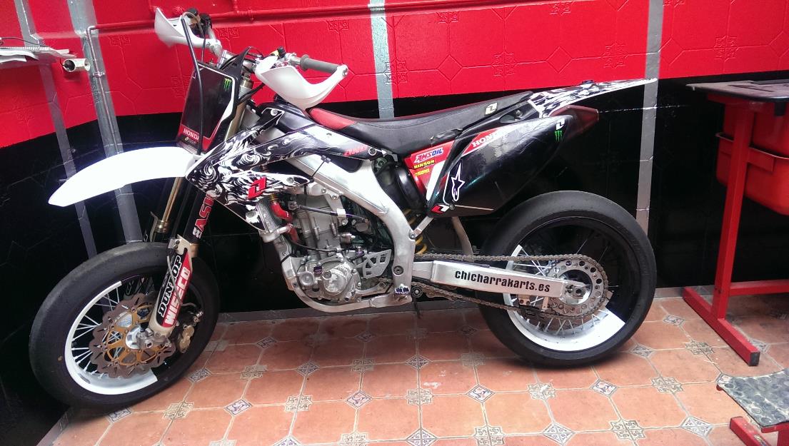 supermotard honda crf 450