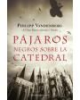 Pájaros negros sobre la catedral