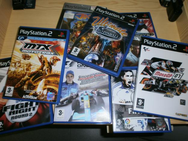 Plays station 2 y juegos de regalo