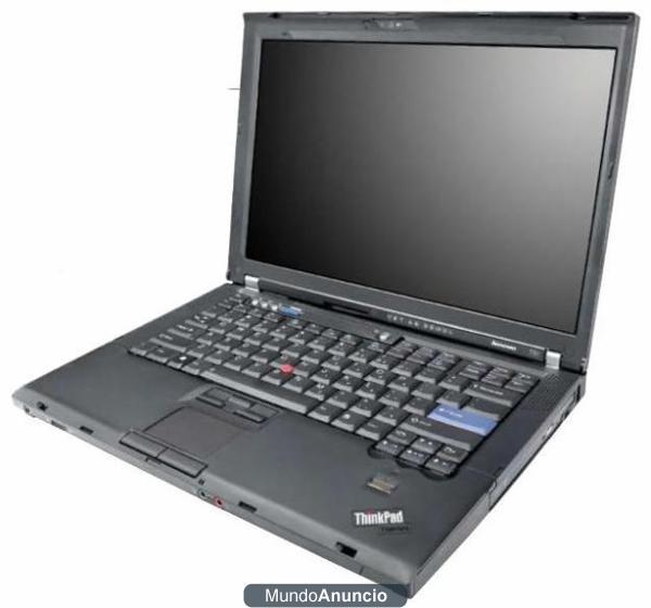 Portatil Lenovo T61 C2D 2.0Ghz 2Gb 80Gb WiFi, BT